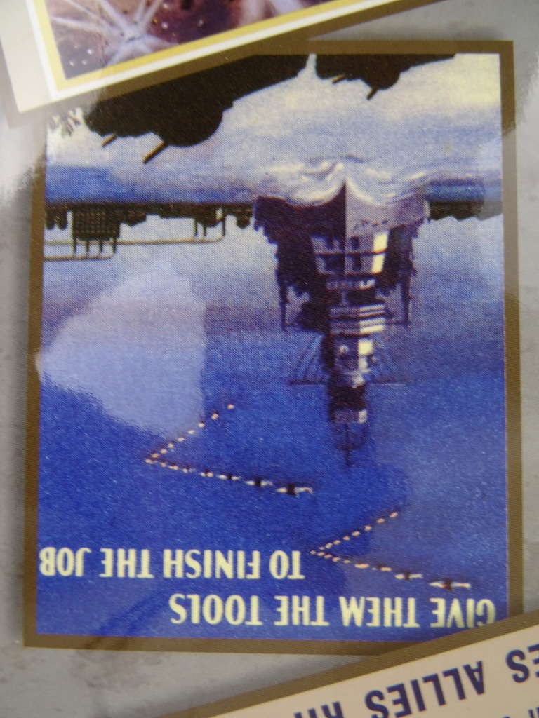 Zes replica propaganda posters geallieerden