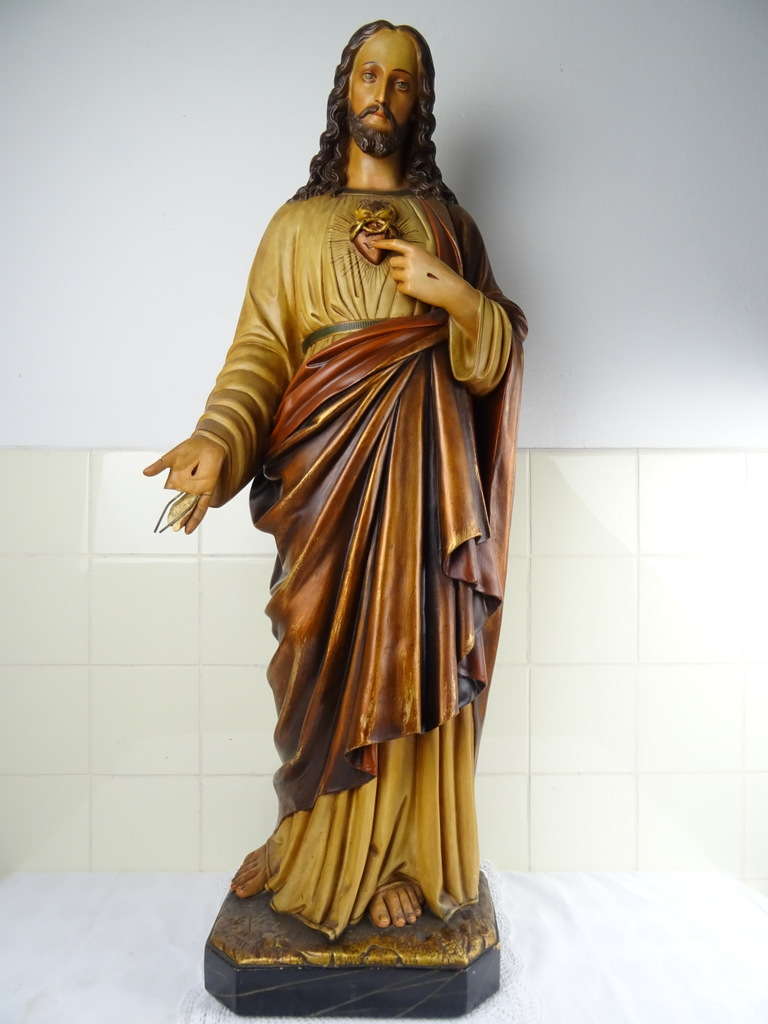 Levensgroot Jezusbeeld - Curiosa en Kunst.nl