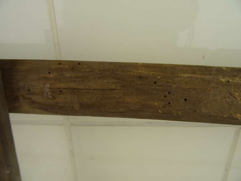 Antieke houten zaag