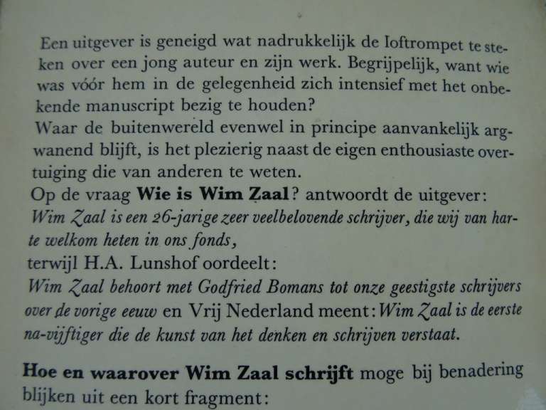 Vloekjes bij de Thee door Wim Zaal