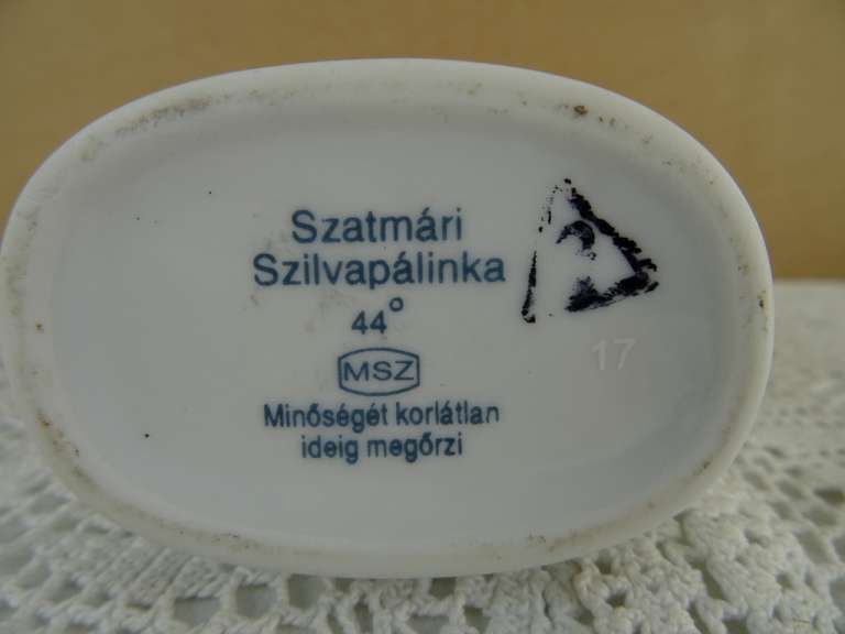 Vintage Hongaarse drankfles Szatmári