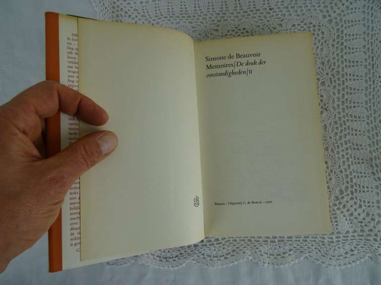 Memoires door Simone de Beauvoir