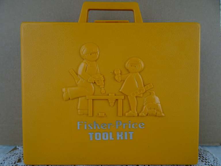 Vintage Fisher-price Tool kit uit 1977