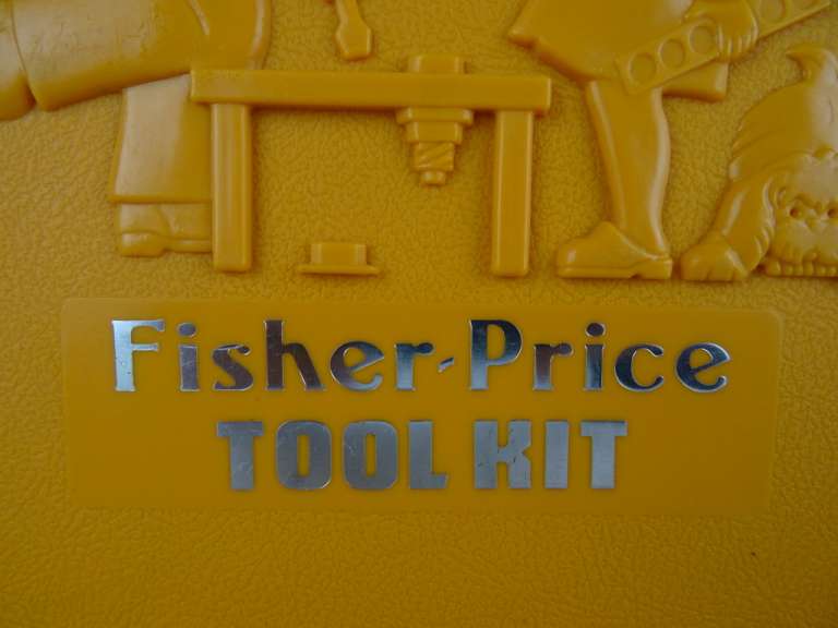 Vintage Fisher-price Tool kit uit 1977