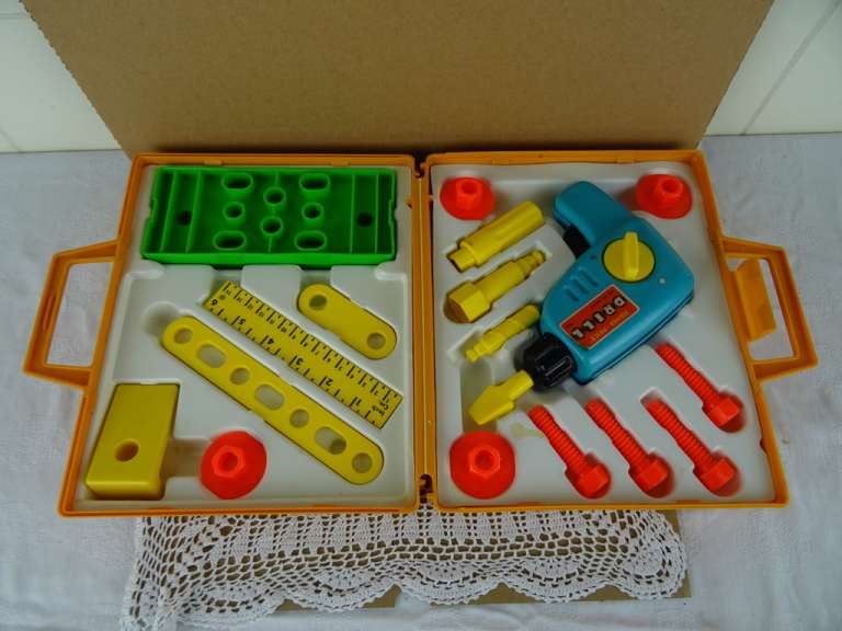 Vintage Fisher-price Tool kit uit 1977