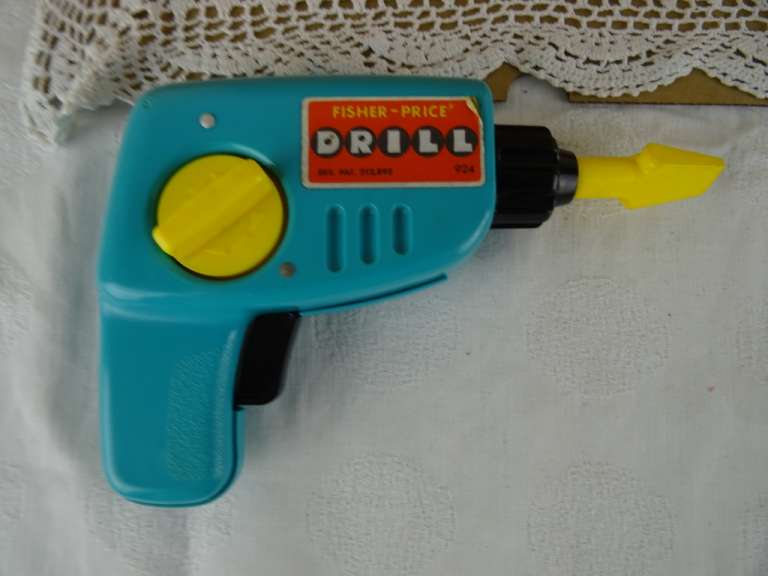 Vintage Fisher-price Tool kit uit 1977