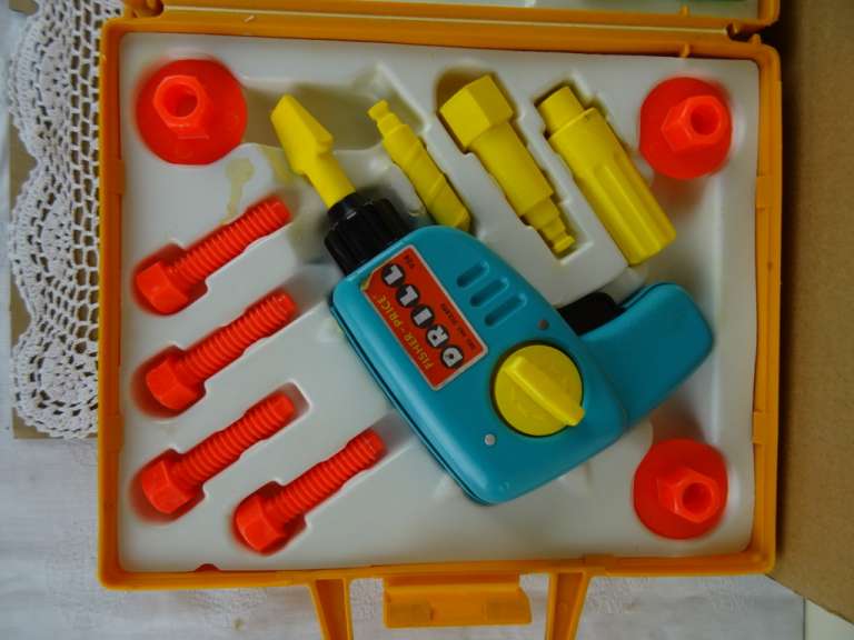 Vintage Fisher-price Tool kit uit 1977