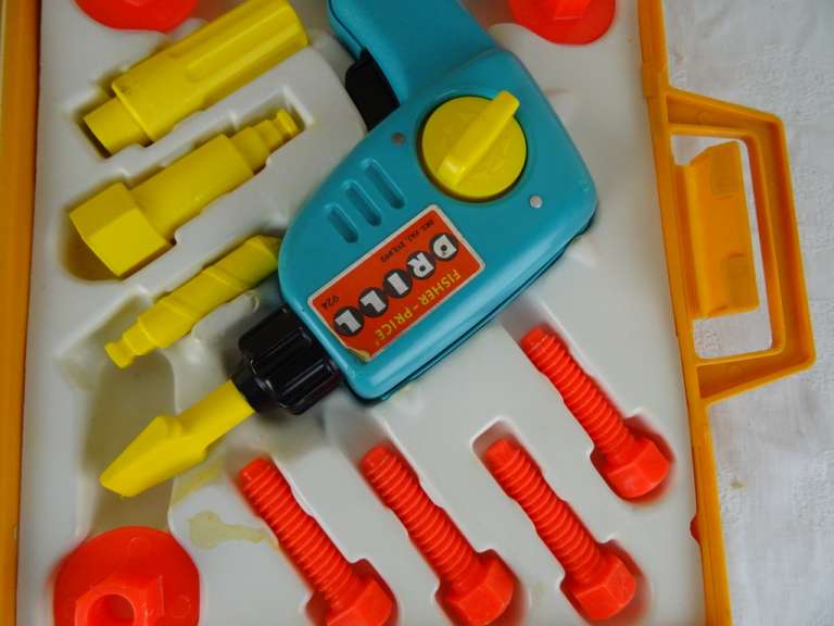 Vintage Fisher-price Tool kit uit 1977