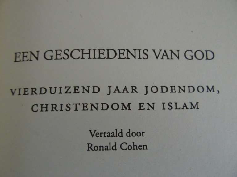 Karen Armstrong Een geschiedenis van God