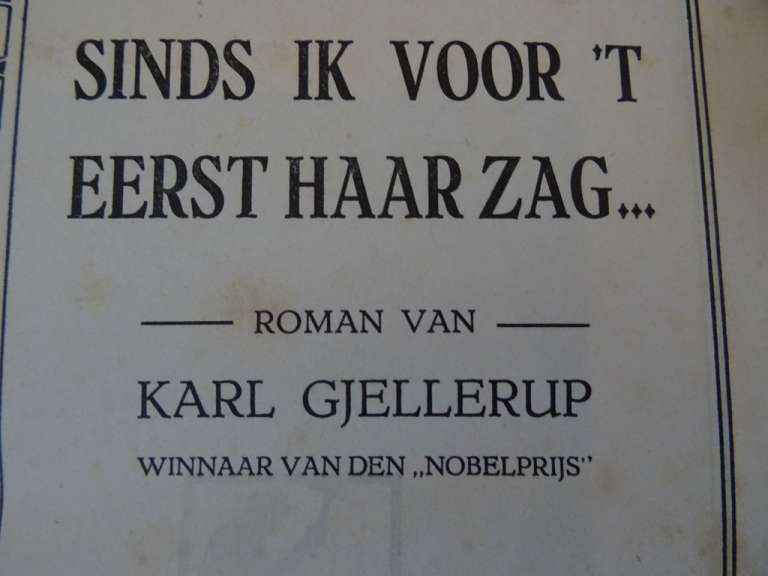 Karl Gjellerup Sinds ik voor 't eerst haar zag