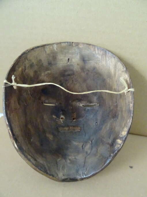 Vintage houten masker Indonesië