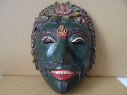 Vintage houten masker Indonesië