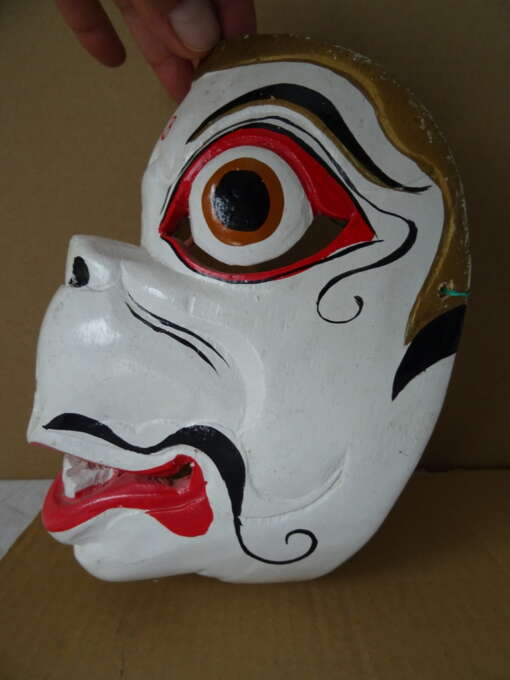 Vintage houten masker Indonesië