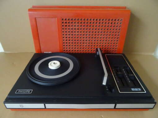 Vintage platenspeler Philips 22GF523