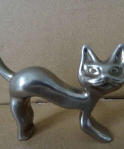 Beeldje kat vintage 8cm