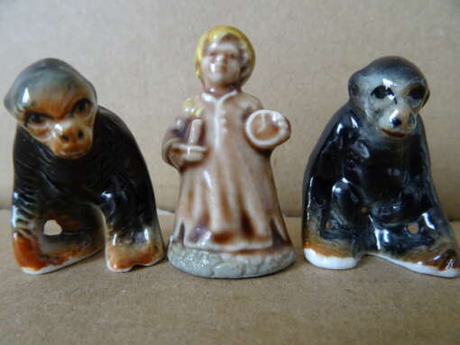 Miniatuur beeldjes Whimsies Wade England 4cm