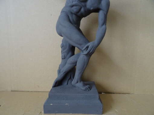 Beeld Discobolus van Myron terracotta 37cm