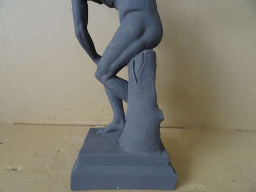 Beeld Discobolus van Myron terracotta 37cm