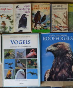 Collectie boeken over vogels
