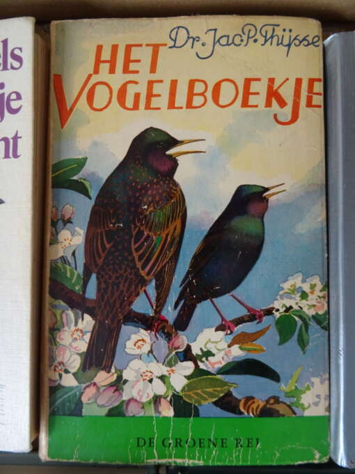 Collectie boeken over vogels