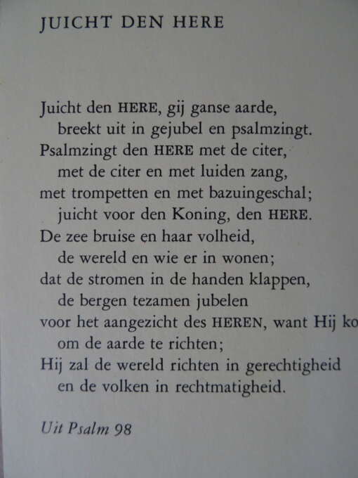 Psalmen van vreugde