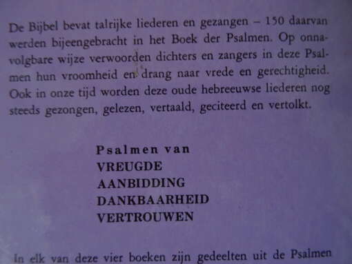 Psalmen van vreugde