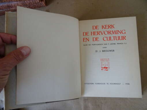 P. Leonel Franca S.J. De kerk de hervorming en de cultuur