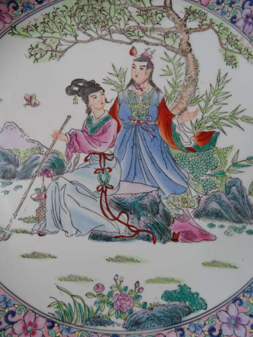 Chinese schaal vintage 31cm