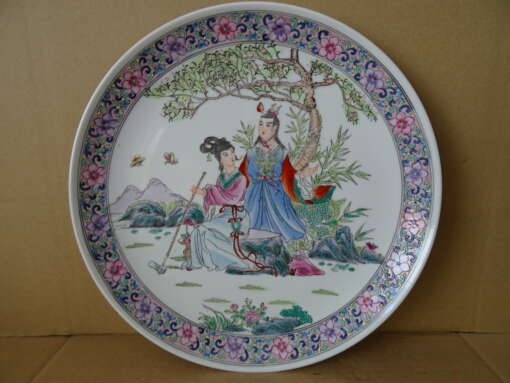 Chinese schaal vintage 31cm