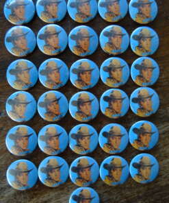 Collectie van 31 vintage Elvis Presley buttons