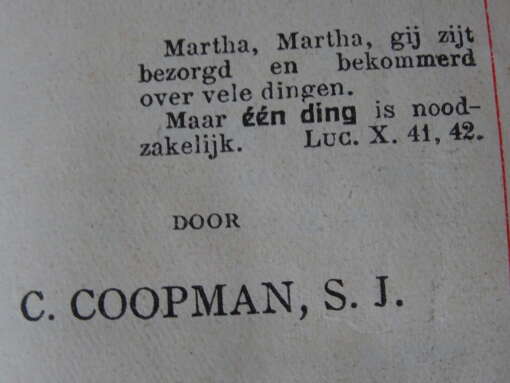 C. Coopman S.J. Waakt en bidt! Communie- en gebedenboek