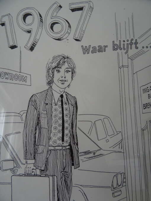 Pentekening Buro Brekelmans Waar blijft de tijd 1967-1992