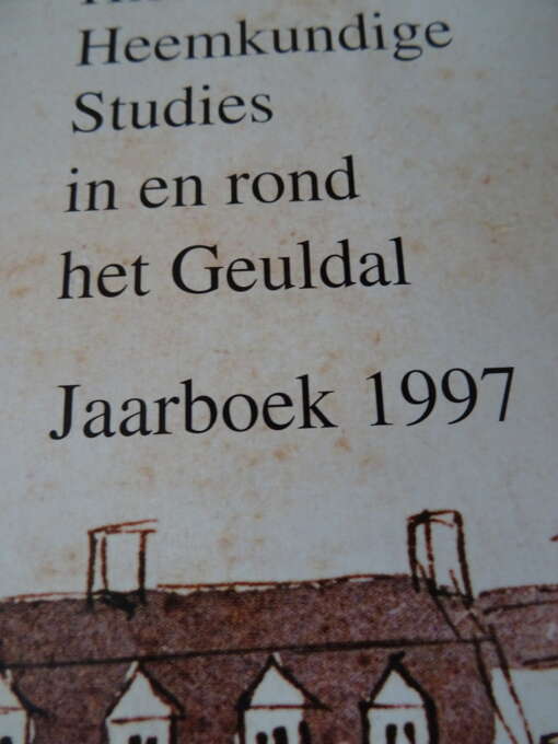 Collectie jaarboeken Historische Studies Geuldal 1995-2006