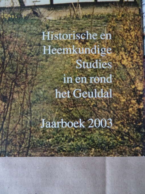 Collectie jaarboeken Historische Studies Geuldal 1995-2006