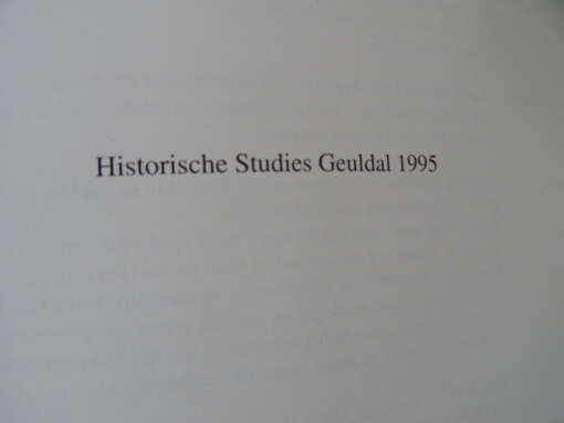 Collectie jaarboeken Historische Studies Geuldal 1995-2006