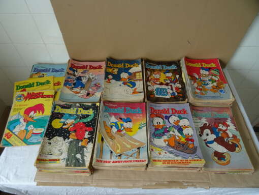 Collectie van 321 Donald Duck strips 1978-1988