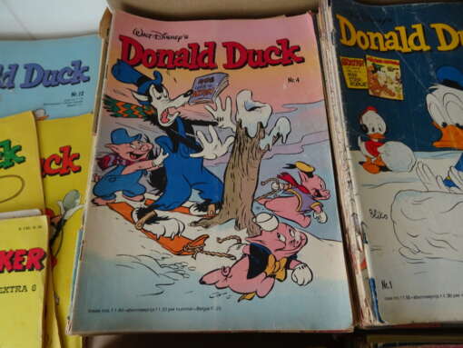 Collectie van 321 Donald Duck strips 1978-1988