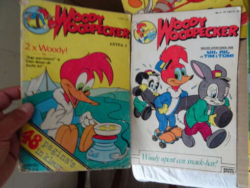 Collectie van 321 Donald Duck strips 1978-1988