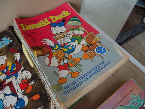 Collectie van 321 Donald Duck strips 1978-1988