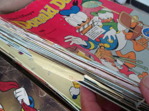 Collectie van 321 Donald Duck strips 1978-1988