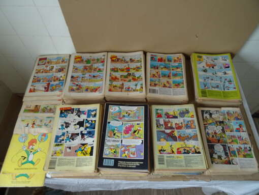 Collectie van 321 Donald Duck strips 1978-1988