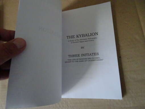 Three Initiates The Kybalion