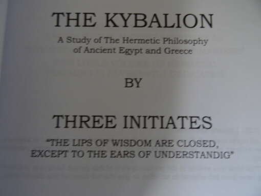 Three Initiates The Kybalion