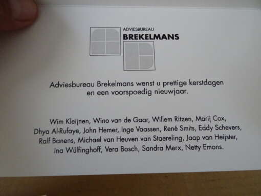 L.G.M. Brekelmans 50 Jaar Adviesbureau Brekelmans