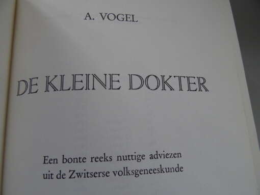 A. Vogel De kleine dokter